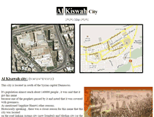 Tablet Screenshot of information.keswe.net